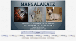 Desktop Screenshot of mangalakatzs.com.au